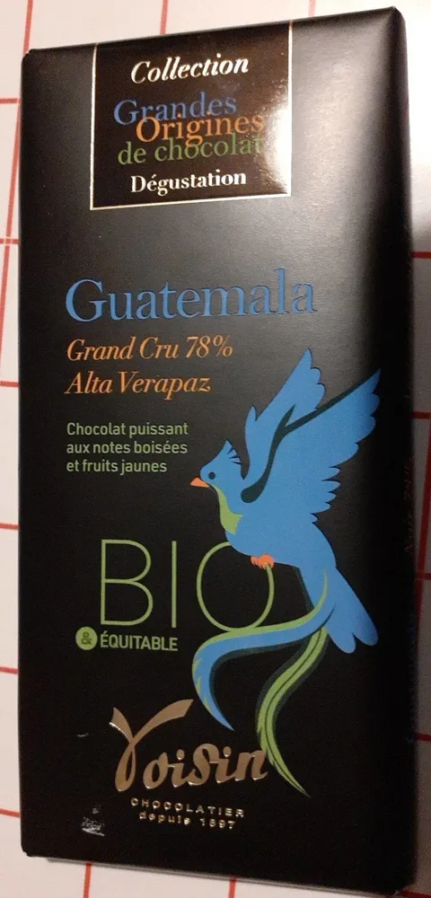 Chocolat Guatemala