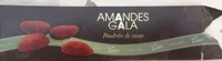 Amandes gala poudrées de cacao