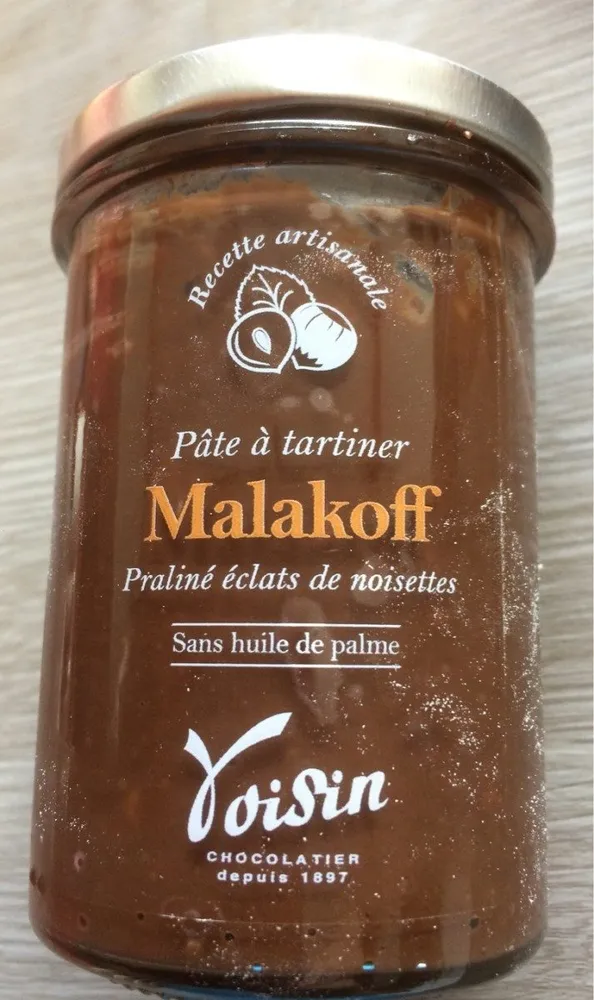 Pâte à tartiner Malakoff