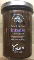 Pâte à tartiner intense chocolat noir