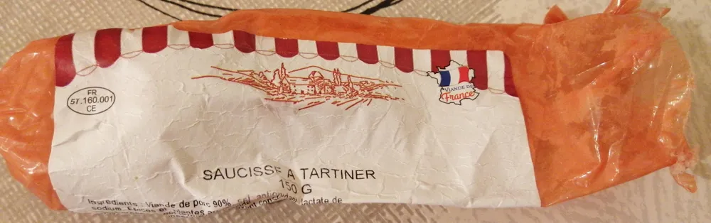 Saucisse à tartiner