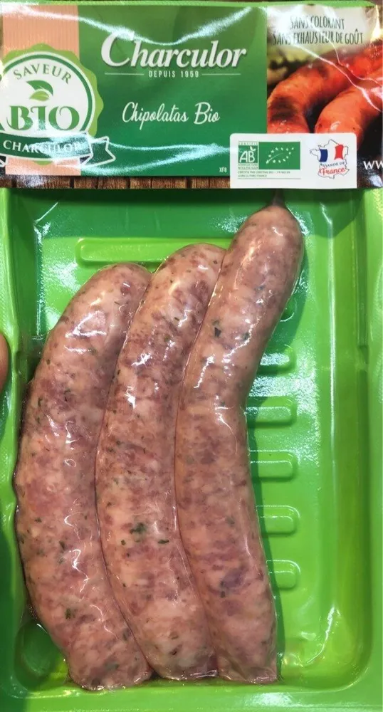 Chipolatas bio