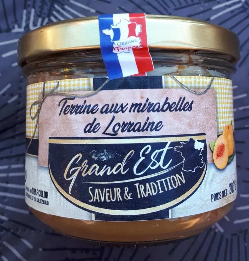 Terrine aux mirabelles de Lorraine