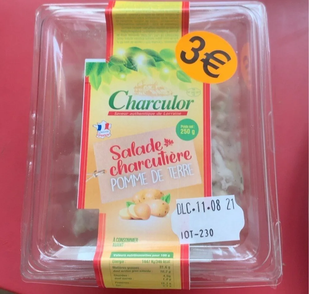 Salade charcutiere pomme de terre