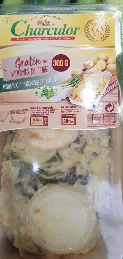 Gratin dr pomme de terre Poireau chevre