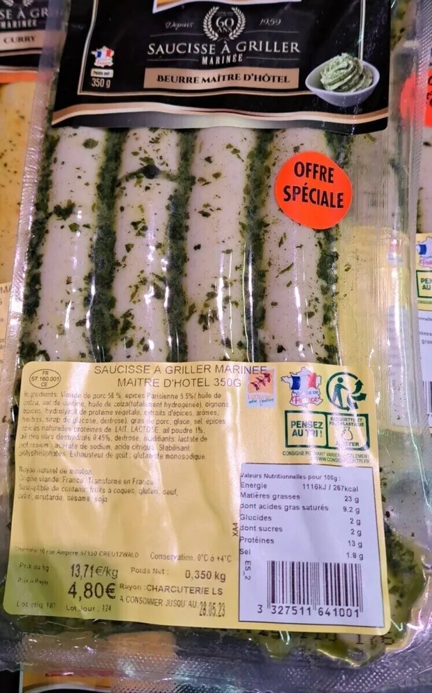 Saucisses à  griller
