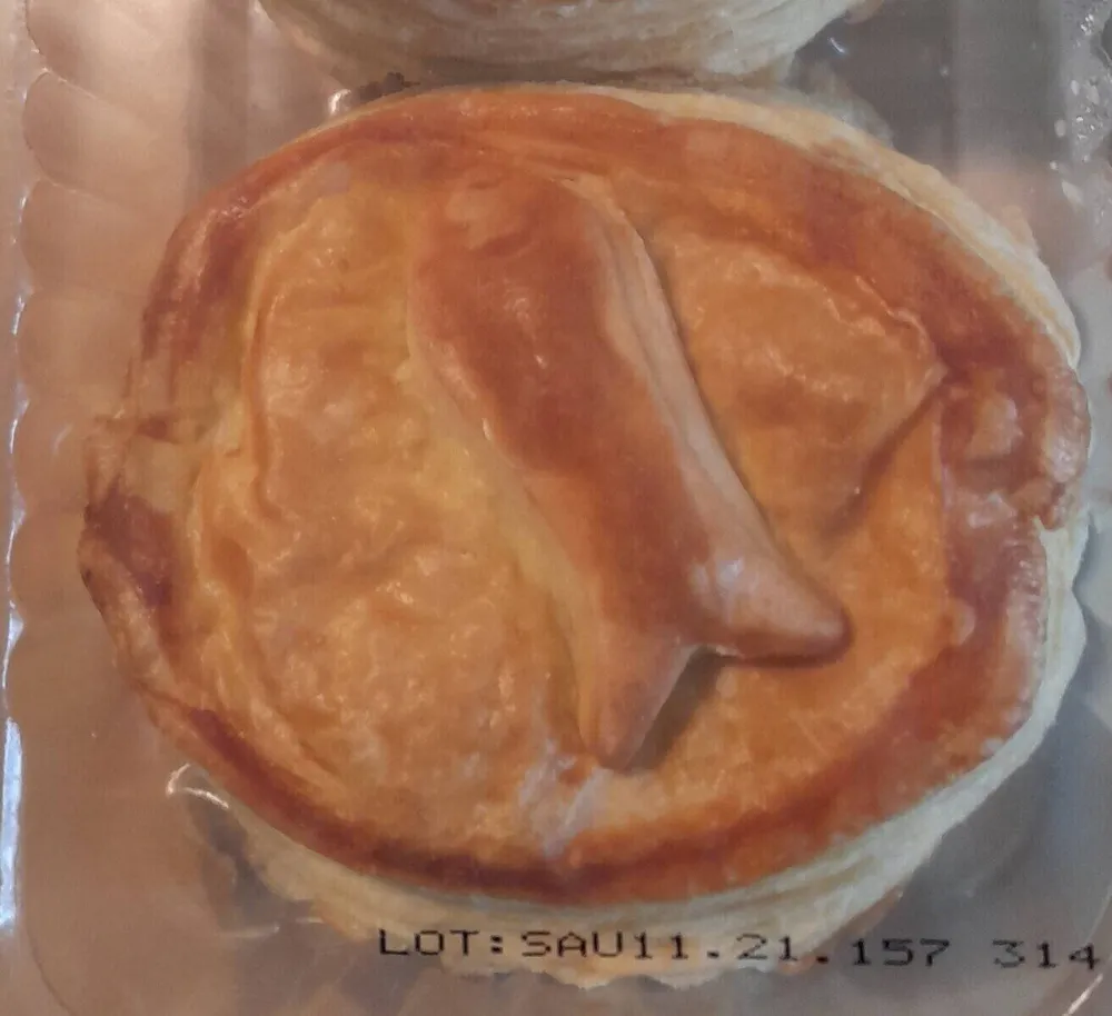 Mini tourte au saumon
