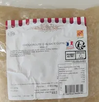 Choucroute d'Alsace cuite 650g