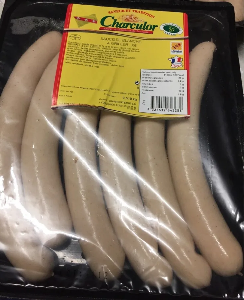 Saucisse blanche
