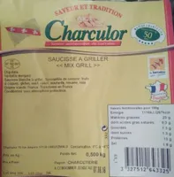 Saucisse à griller (mix grill)