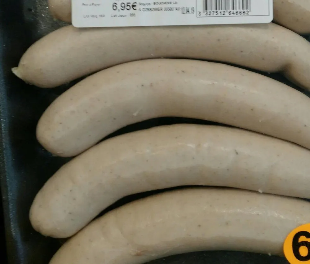 Saucisse blanche