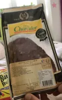 Saucisse sang et langue etalee