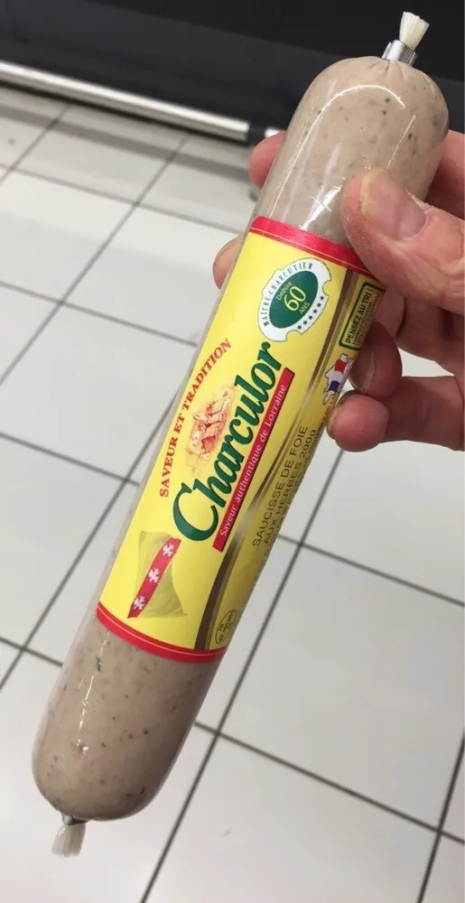 Saucisse de foie aux herbes