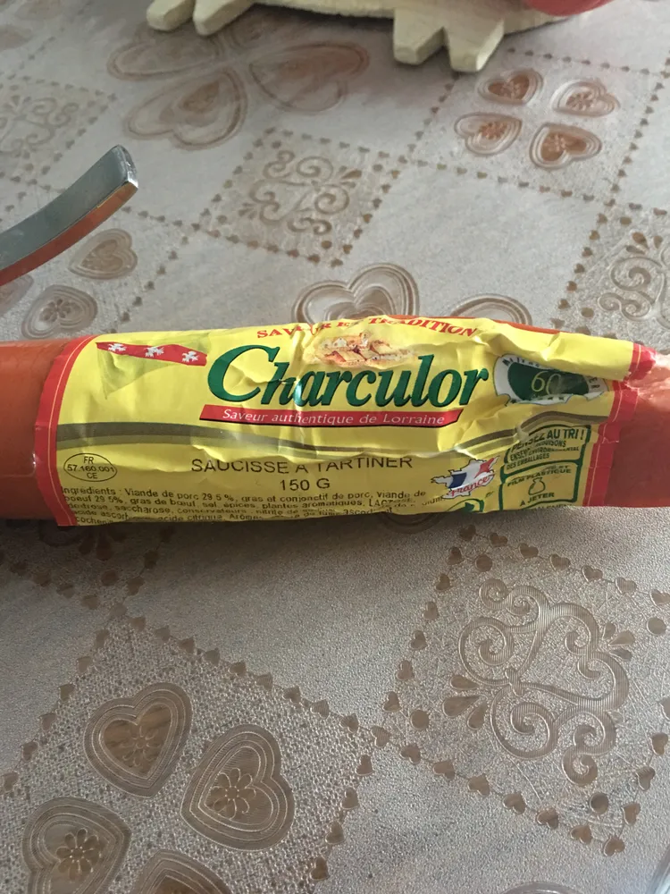 Saucisse à tartiner