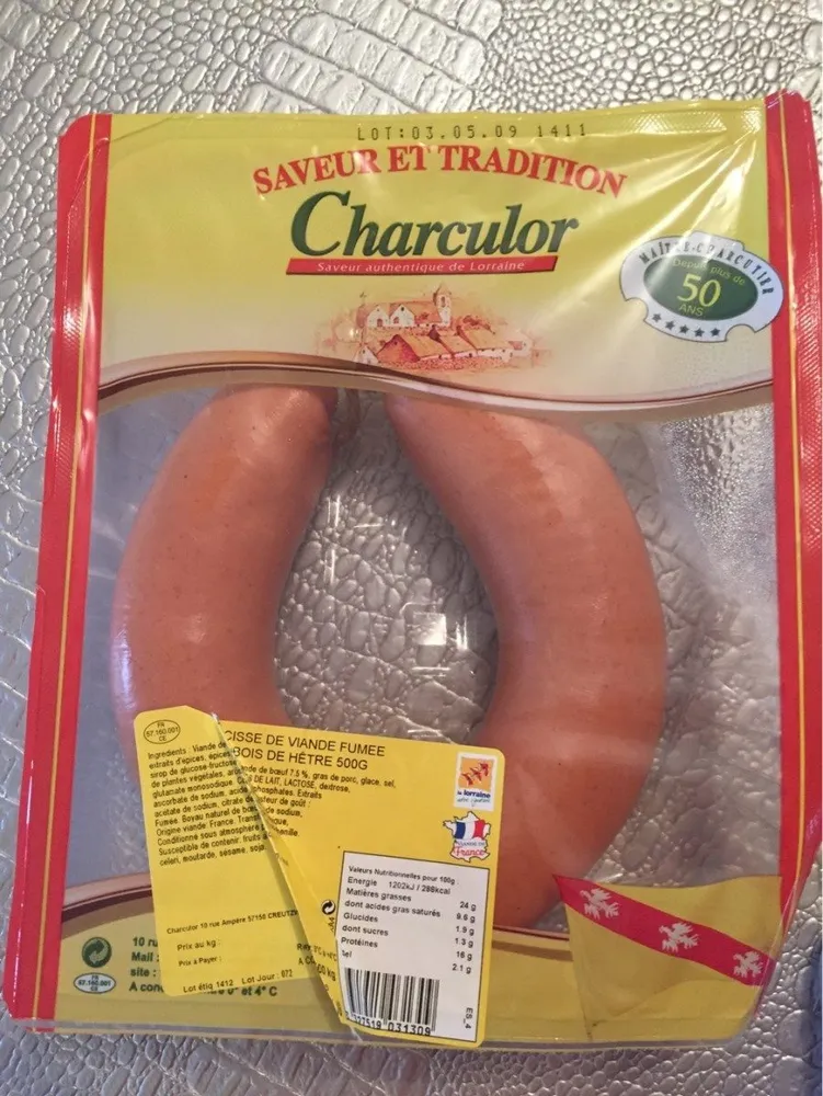 Sauccisse fumée