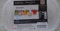 sorbet pêche de vigne