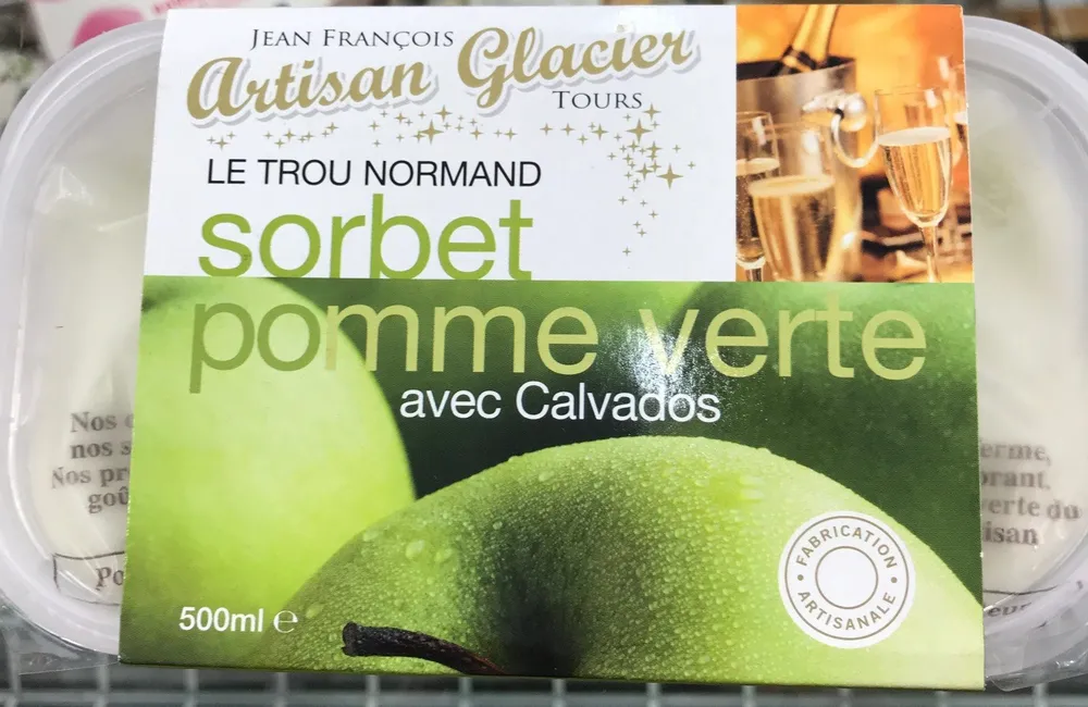 Sorbet pomme verte