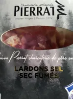 Lardons sels secs fumés