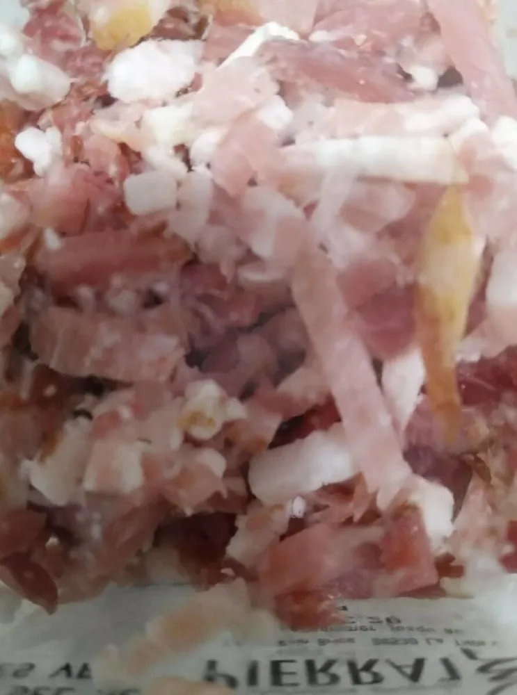 Lardons sec fumés