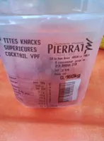 Petite knacks supérieures cocktail