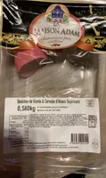 Saucisse de viande & cervelas d’Alsace Superieurs