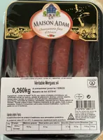 Véritable Merguez x4