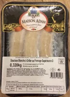 Saucisse blanche à griller au fromage supérieure
