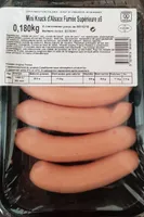Mini knack d'Alsace Fumée supérieure x6