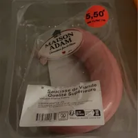 Saucisse de Viande Qualite Superieur