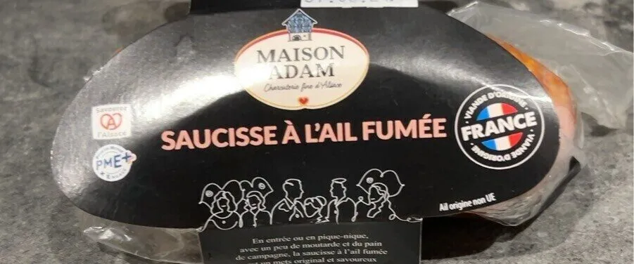 Saucisse à l’ail fumée