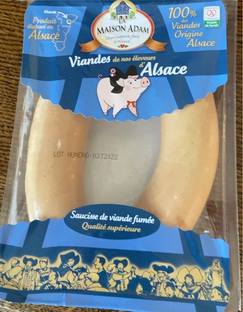 Saucisse de viande fumée supérieure