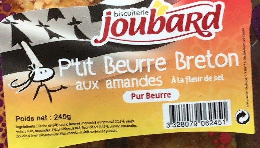 P’tit Beurre Breton aux amandes