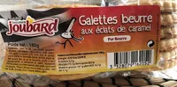 Galettes au beurre aux eclats de caramel