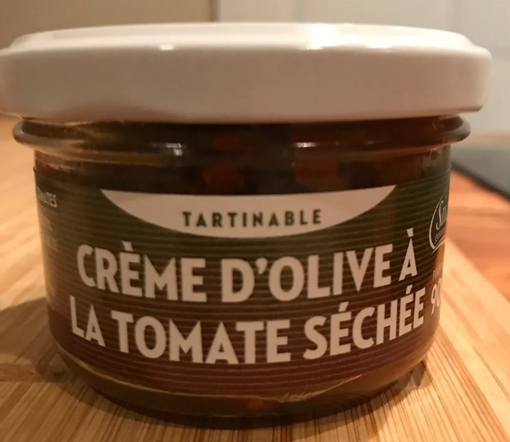 Crème d'olive à la tomate séchée