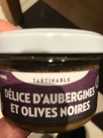 Délice d'aubergines et olives noires