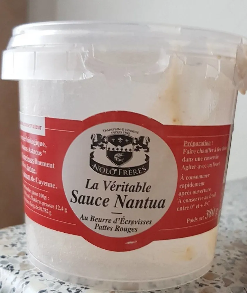 La véritable sauce Nantua