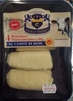 4 Bouchées francomtoises au Comté 24 mois