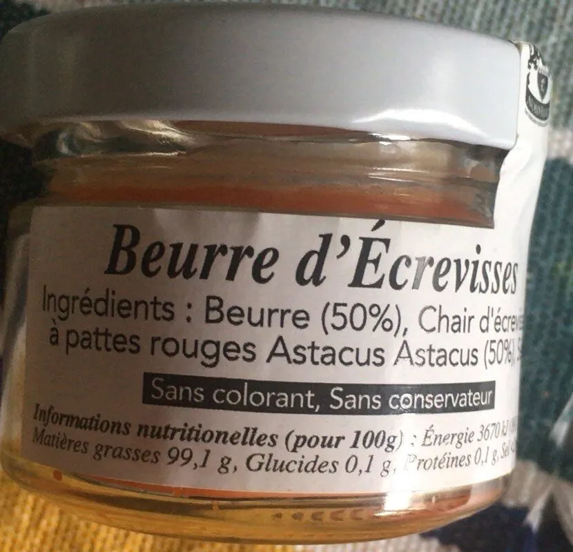 Beurre d’écrevisses