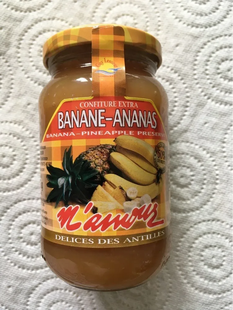 Confiture banane-ananas