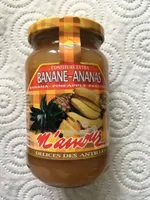 Confiture banane-ananas