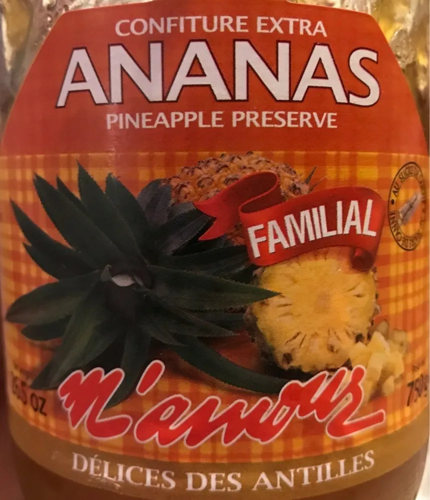 Confiture ananas