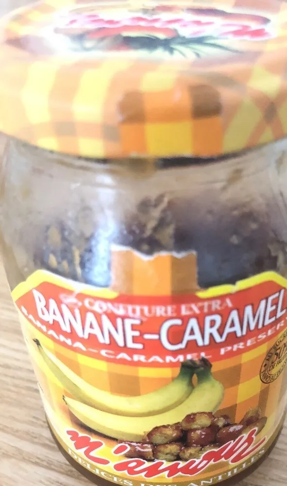 Confiture extra banane caramel