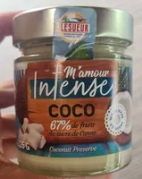 Confiture M'amour intense coco