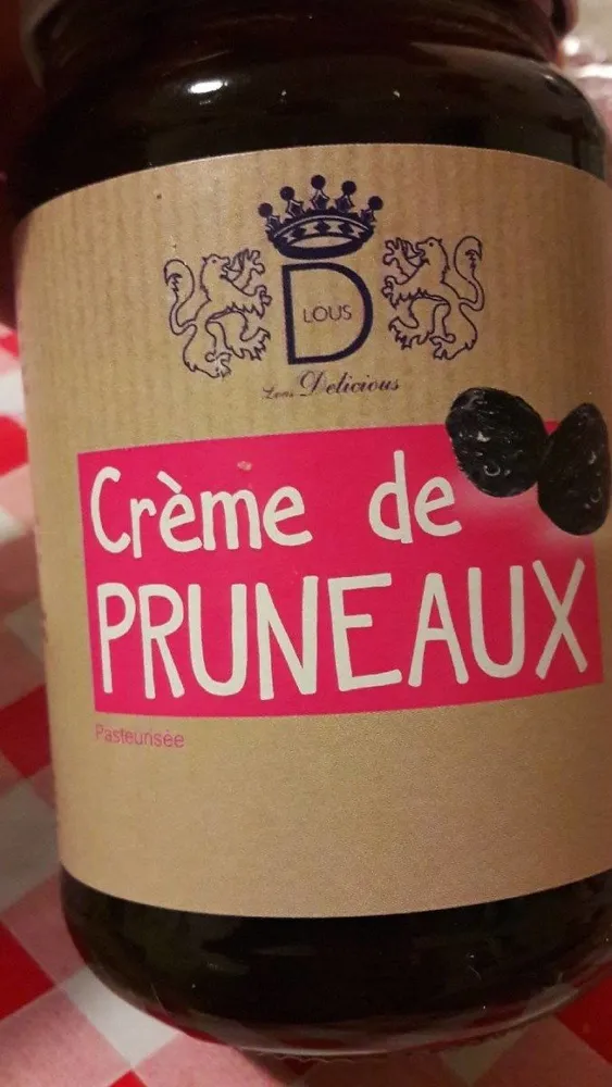 Creme de pruneaux