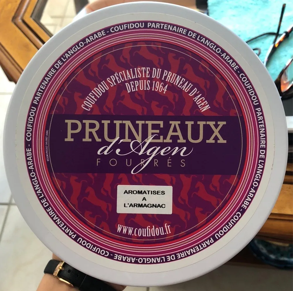 Pruneaux d'Agen fourrés