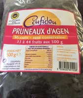 Pruneaux d'agen mi-cuits