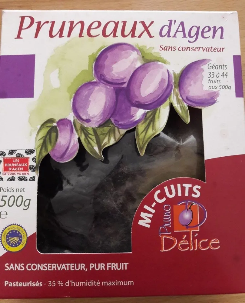 Pruneaux d'agen mi-cuits