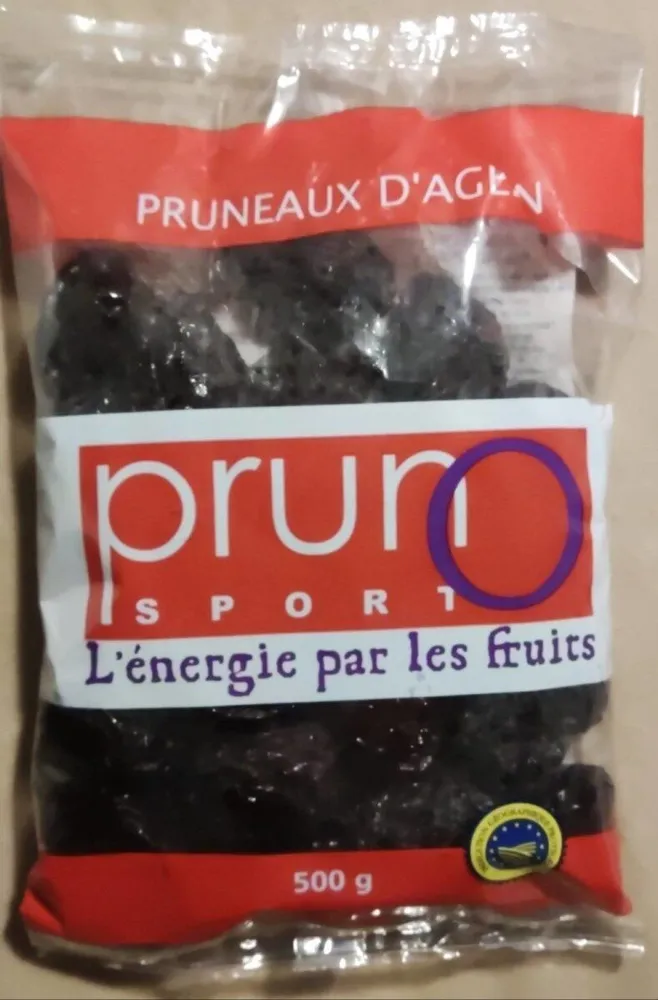 Pruneaux d'Agen Pruno Sport L'énergie par les fruits