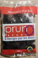 Pruneaux d'Agen Pruno Sport L'énergie par les fruits
