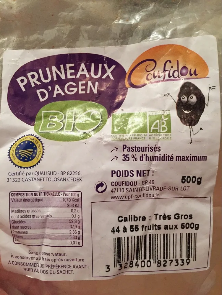 Pruneau d'Agen Bio